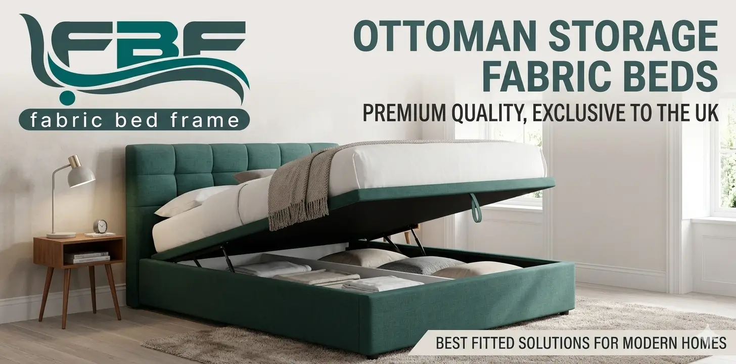 Ottoman Storage Fabric Beds UK