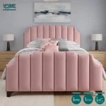 Roselyn Upholstered Bed Frame with Divan and Ottoman Storage Options