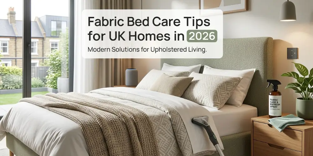 Fabric Bed Care Tips for UK Homes in 2026