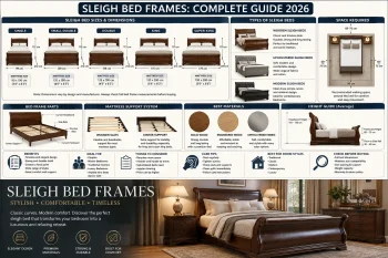 Best Sleigh Bed Frames: Stylish & Comfortable Choices 2026