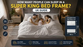 How Many People Can Sleep in a Super King Bed Frame UK Guide