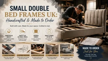 Small Double Bed Frames UK Handcrafted & Made to Order