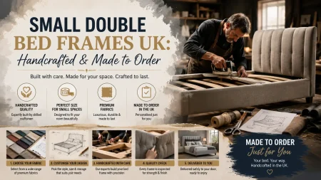 Small Double Bed Frames UK: Handcrafted & Made to Order
